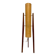 1970s Space Age Midcentury Floor Lamp "Rocket", Czechoslovakia