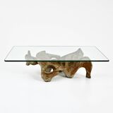 Coffee table by Claudio Trevi, 1970s