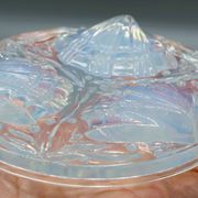 Carafe base bottle opalescent glass verlys sabino lalique #1