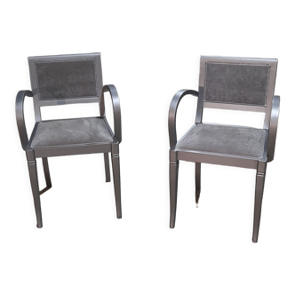 Paire de fauteuils année 60
