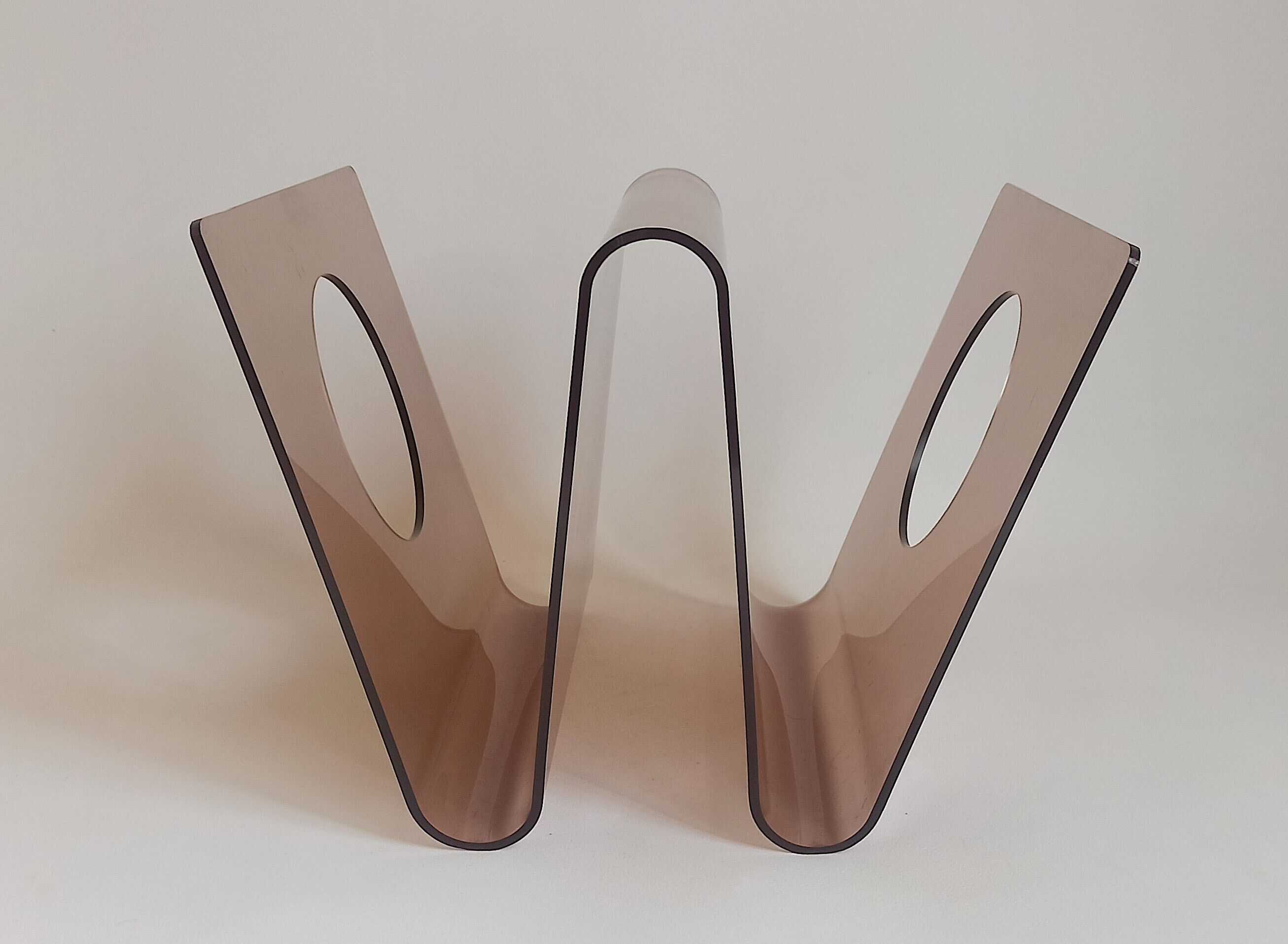 Michel Dumas magazine rack for Roche Bobois 70s