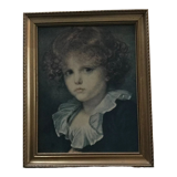 Reproduction painting young boy
