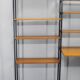 1970s Italian teak shelves unit with desk