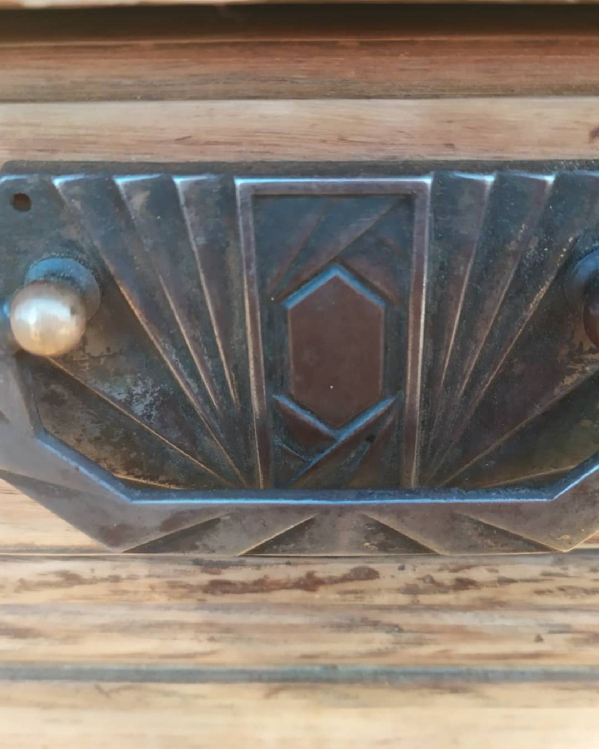 Parisian buffet raw wood