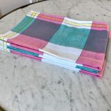 Set of 3 colorful napkins