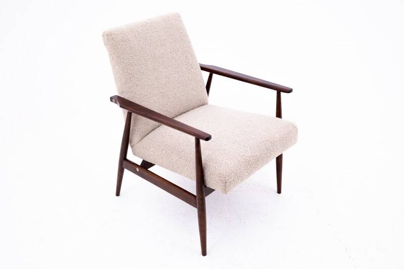 Armchair, model 300-190, designed by H. Lis, Poland, 1960s. After renovation.
