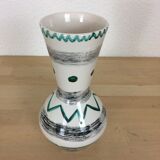 Ceramic vase geometric patterns, 60s