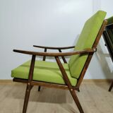 Lounge chairs by Ton, Set of 2