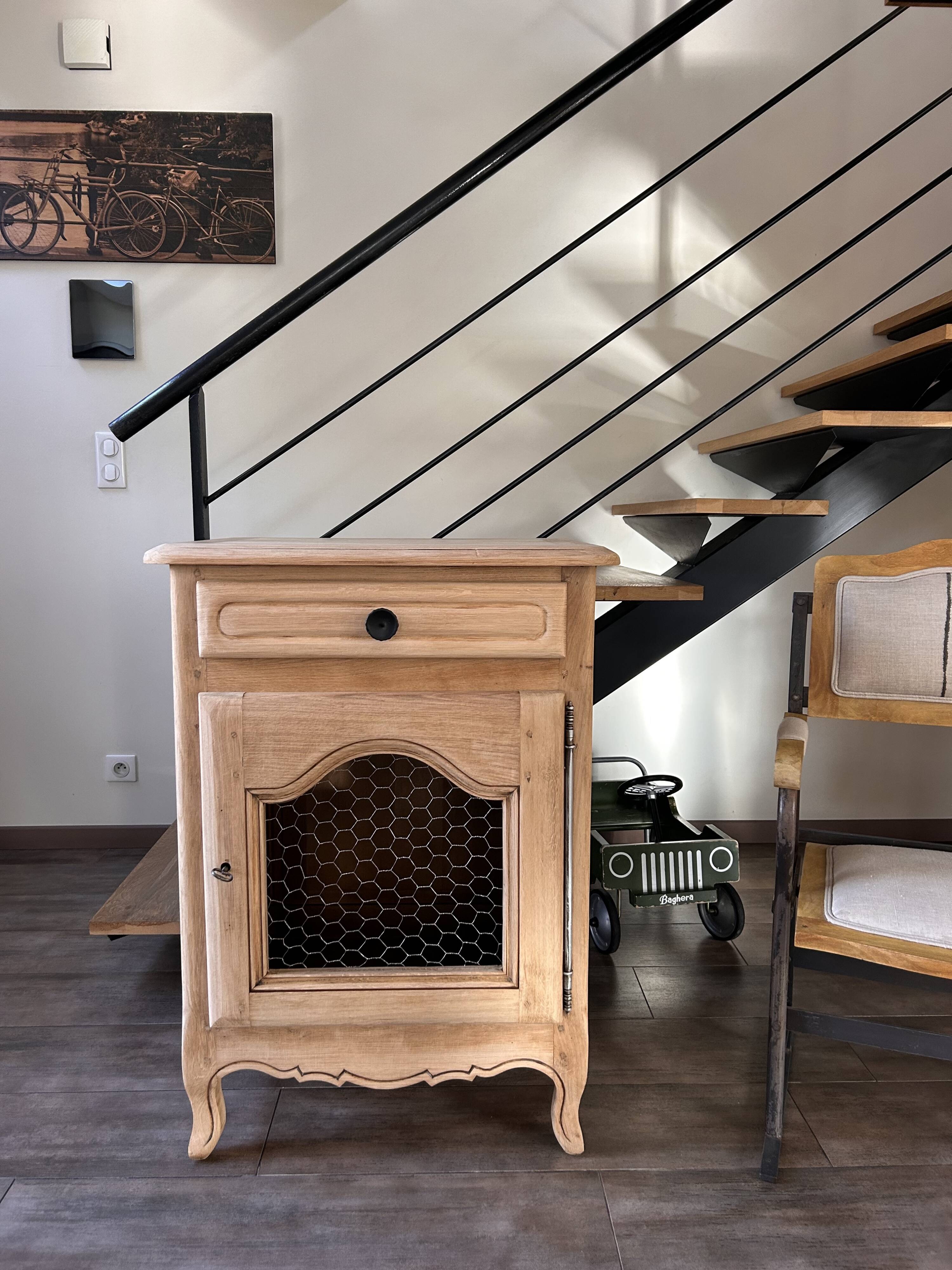 Confiturier chêne massif revalorisé