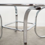 Table basse en verre, design danois, années 1970, production: Danemark