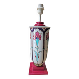 Bitossi/ ceramic table lamp 1980s / vase lamp / marked
