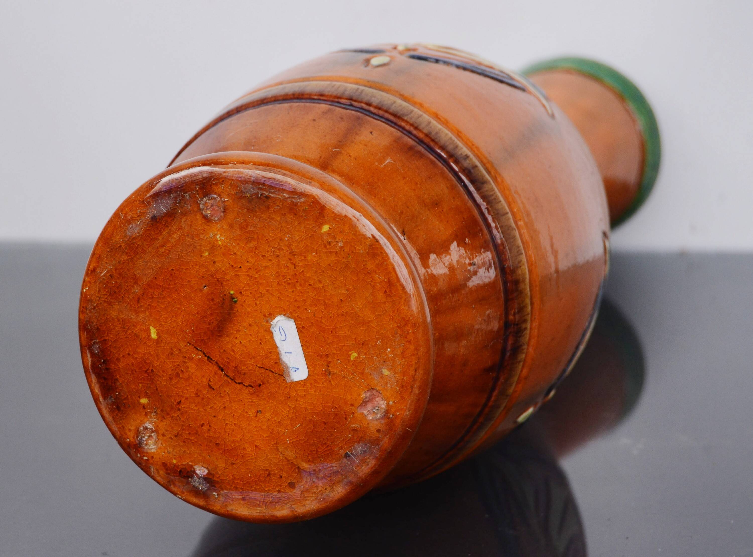 Art Nouveau Torhout Vase Flemish Belgian 35cm tall