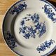 Assiettes plates terre de Fer