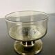 Champagne or dessert coupe bearing the Mobil Pegasus logo, 1970, France