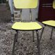 Yellow formica chairs