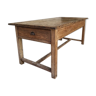 19th oak farm table