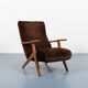 Italian reclining lounge chair by Antonio Gorgon