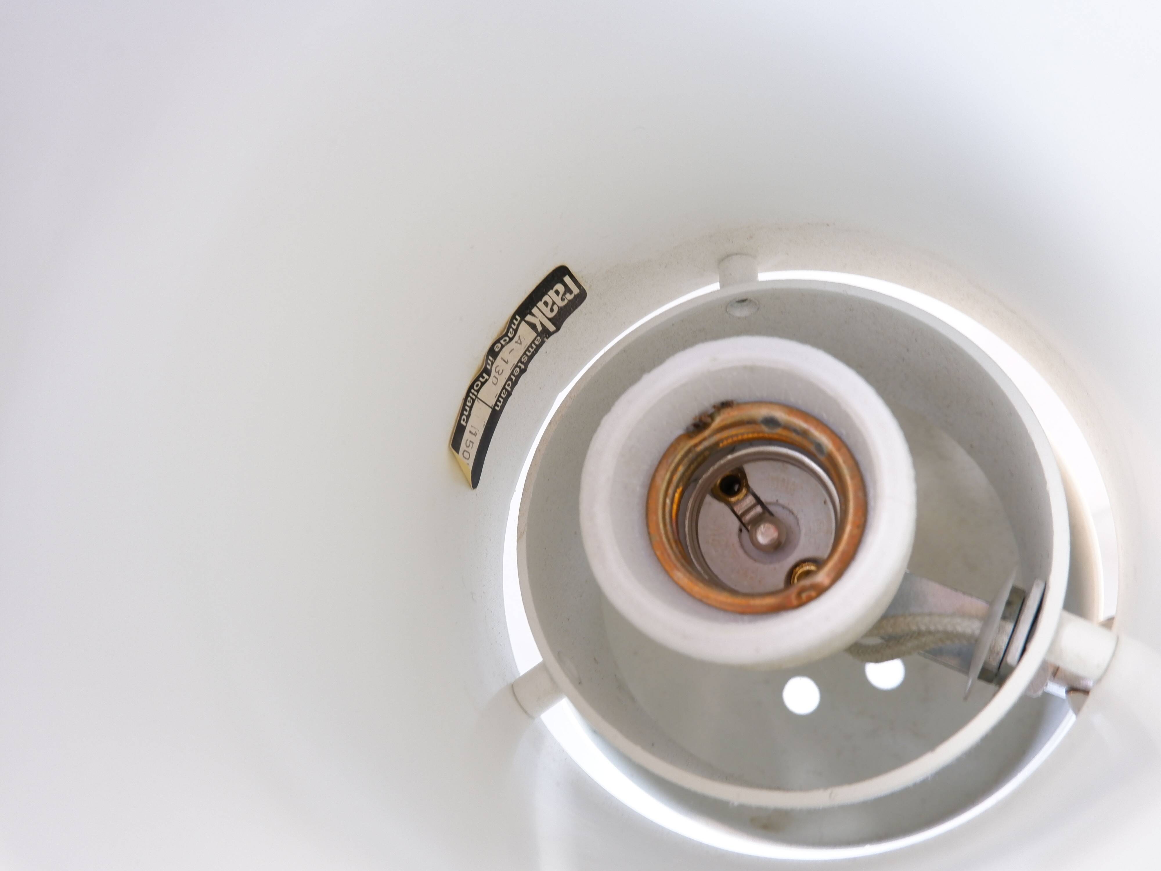 Set of 2 Raak Amsterdam Boutique wall lamps, 1970s