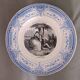 Set of 12 plates the pleasures of housekeeping