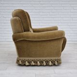 Fauteuil vintage danoise avec rembourrage années 1970