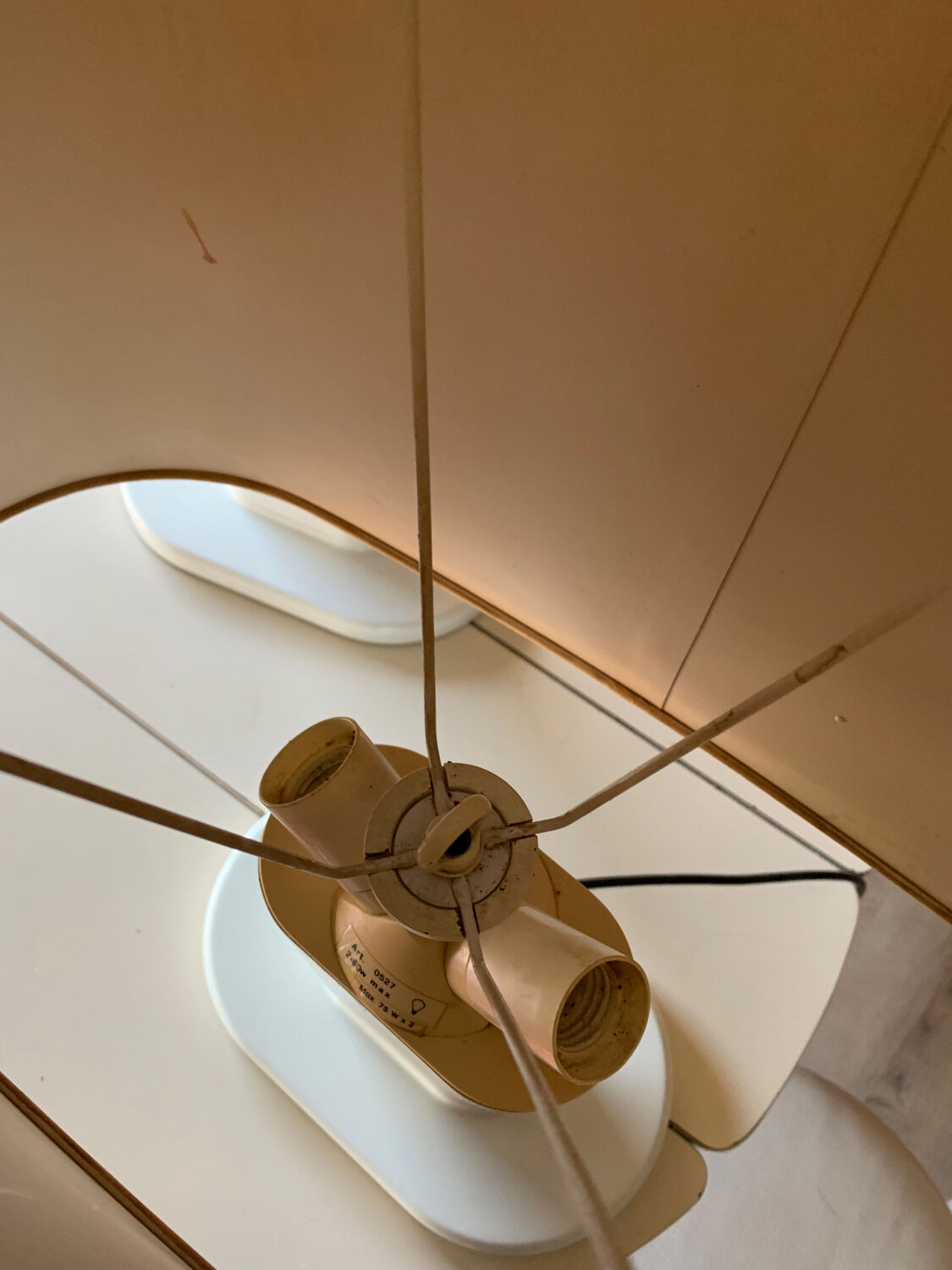 Pair of lamps 70 years