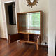 Bibliothèque, vitrine, vintage, scandinave année 50 60