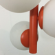 Lustre vintage orange