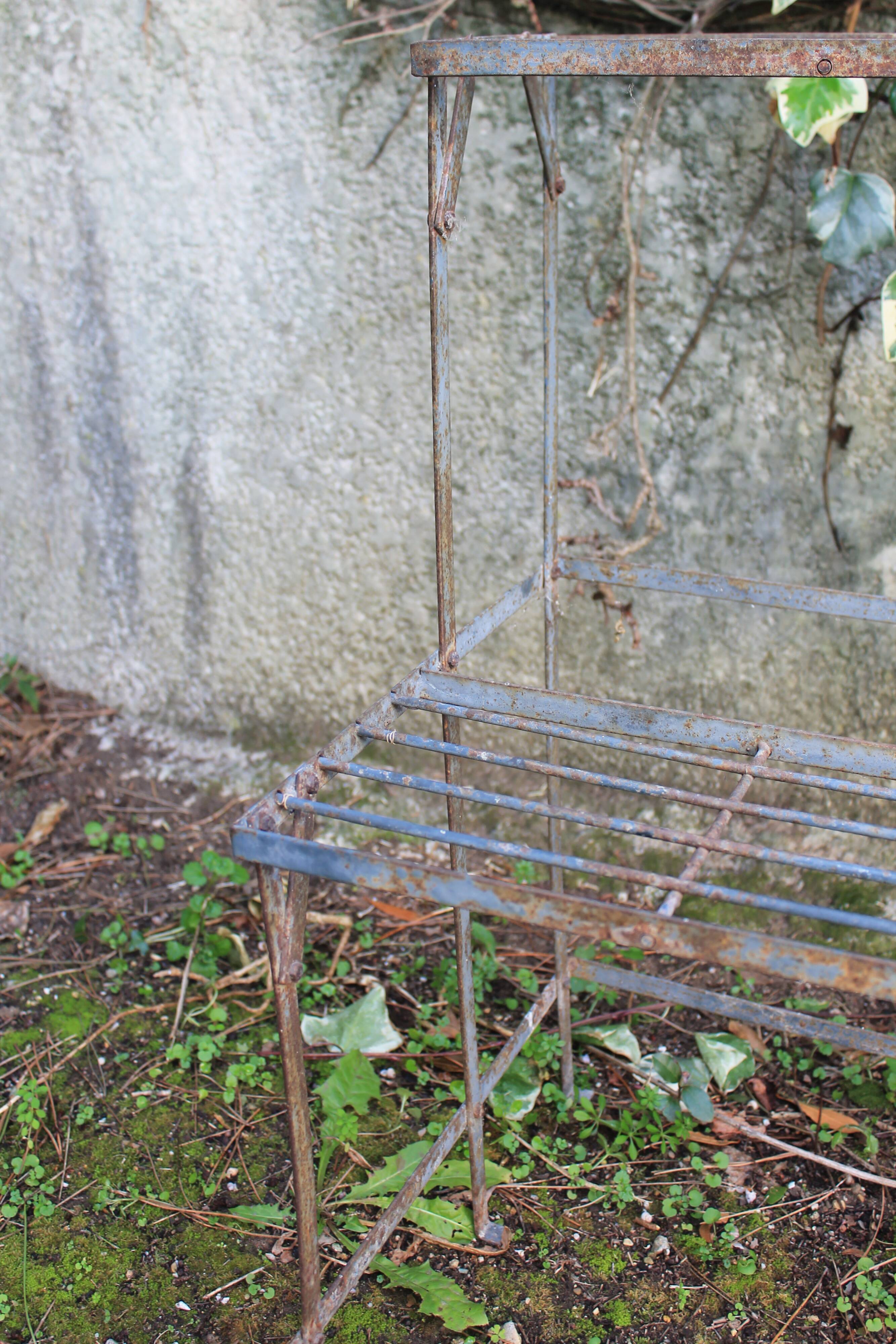 Florist in staircase jardniere