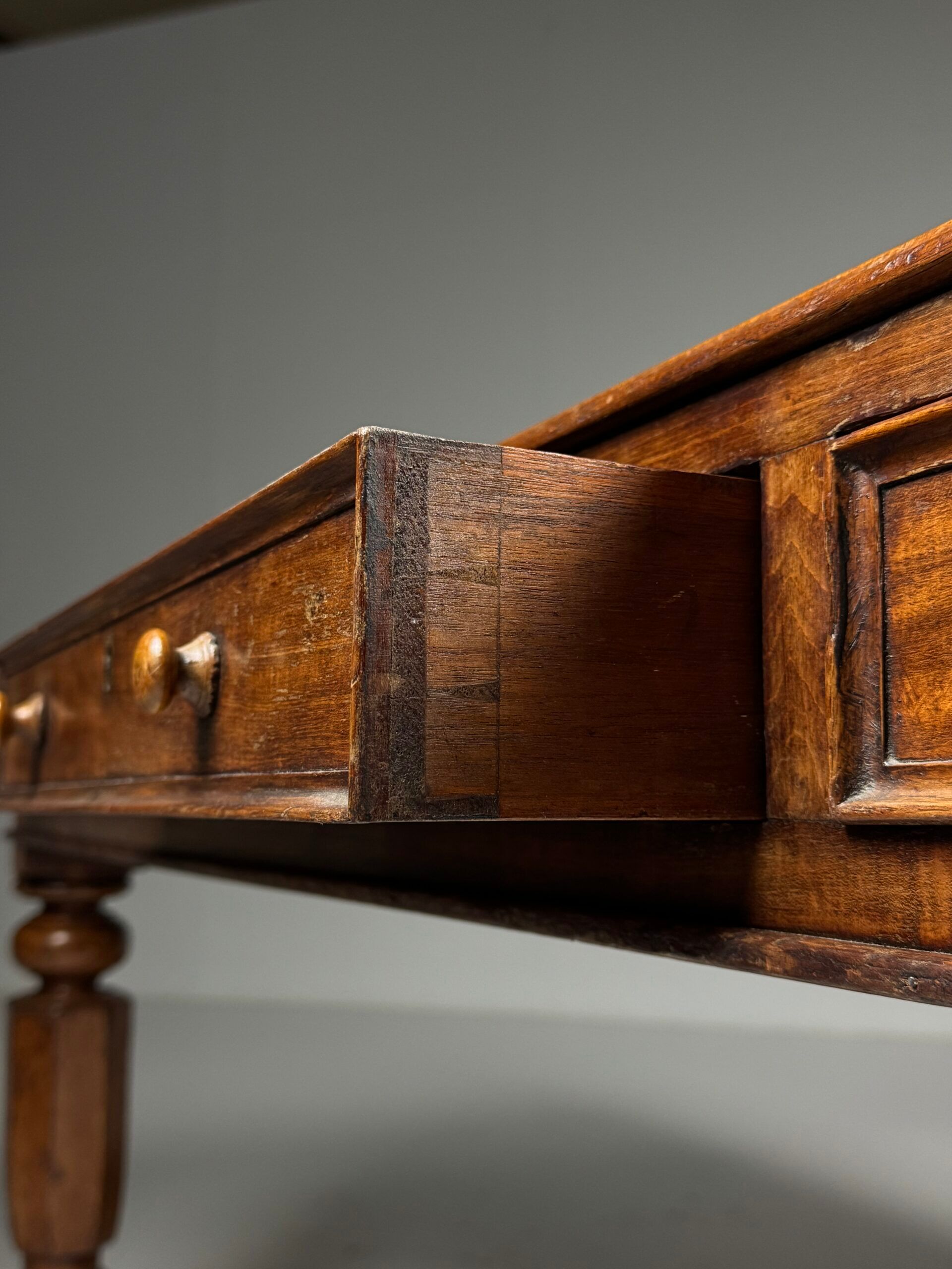 English writing desk partner desk 19th century