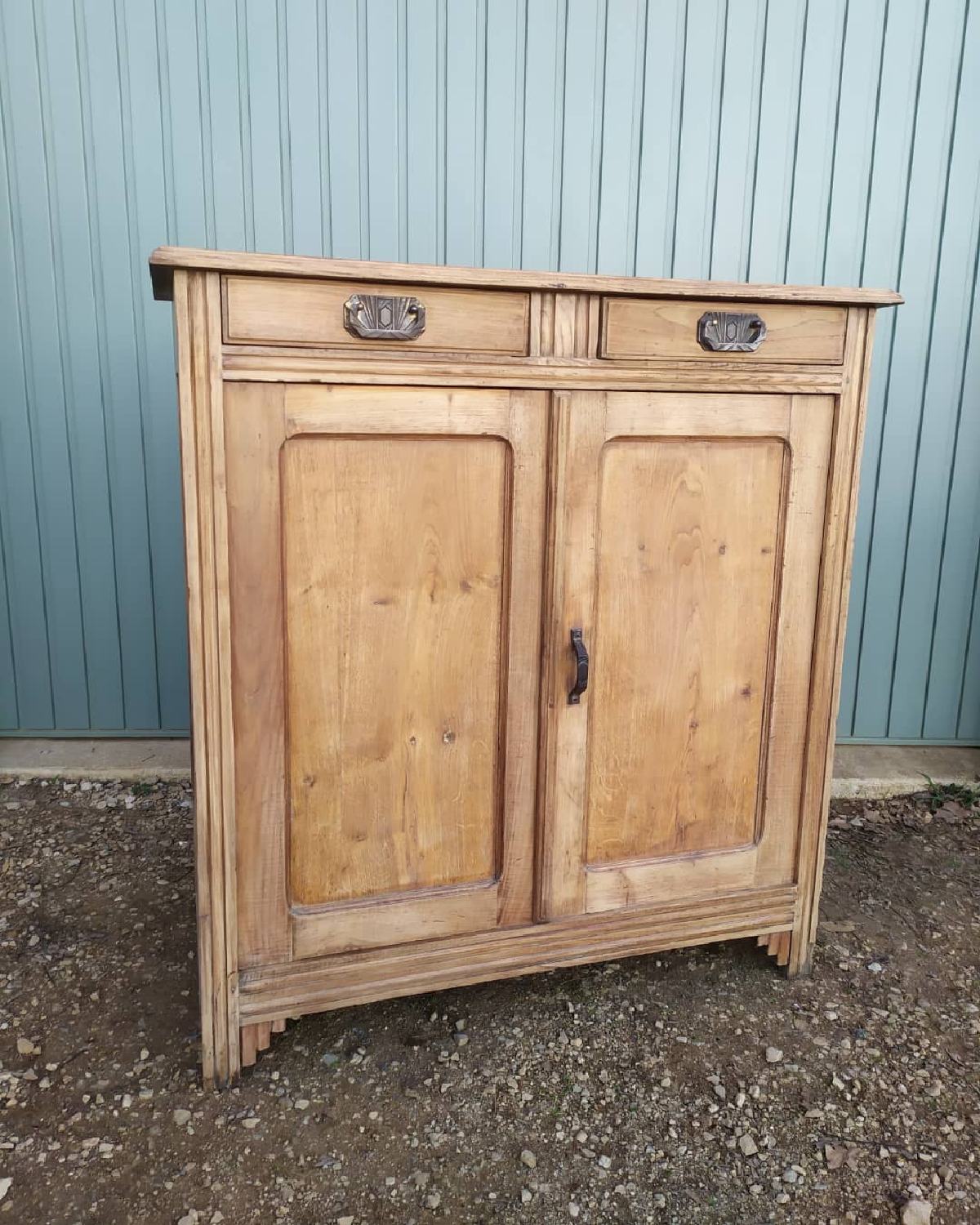 Parisian buffet raw wood