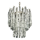 Murano glass chandelier attributed to J. Kalmar, Austria, 1960s.