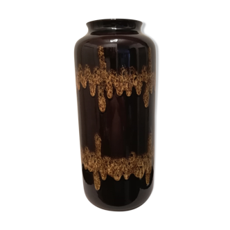 Vase en céramique Bay West Germany vintage série 7040