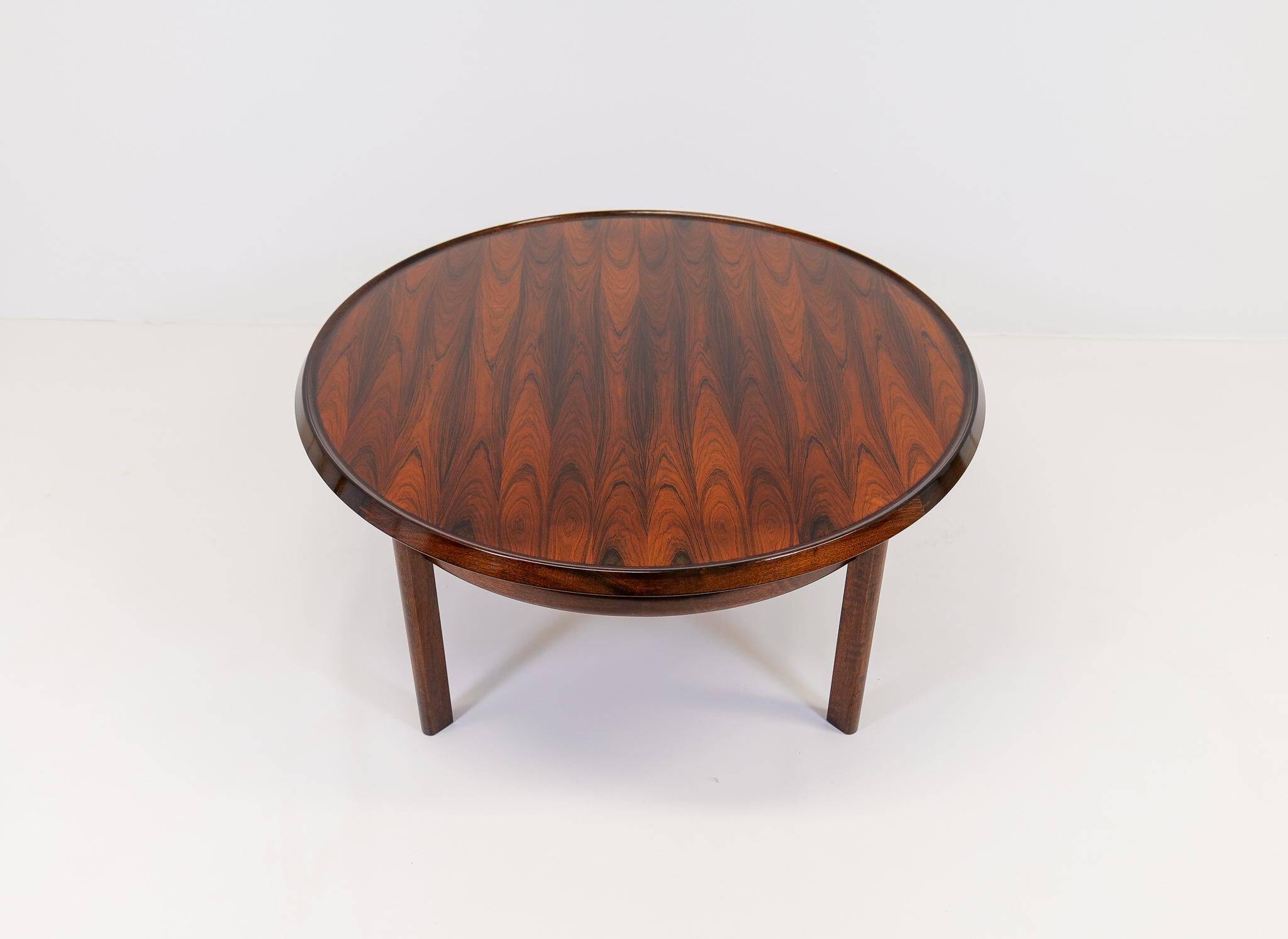 Mid-century rosewood coffee table "Bellis" Torbjörn Afdal Norway