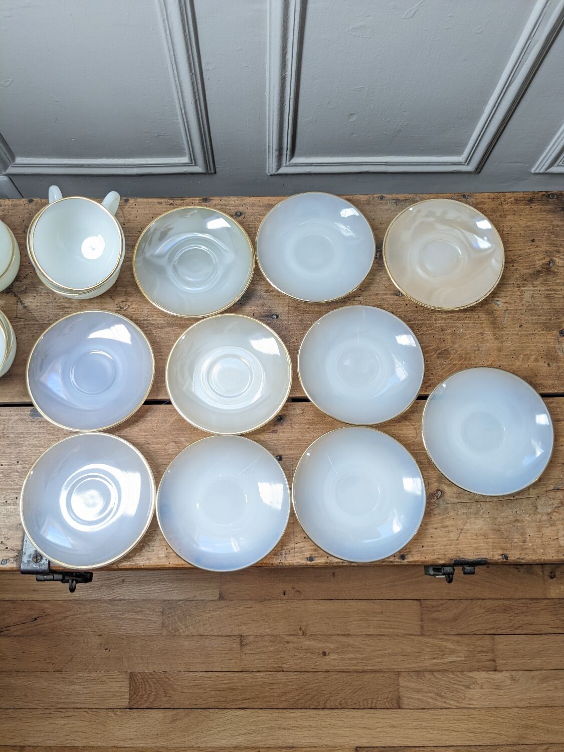 Opaline cups harlequin arcopal