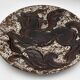 Glazed ceramic dish unique piece Manfredo Borsi / Giraud Vallauris