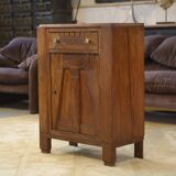 Art Deco oak chest of drawers with 5 drawers from the 1930s.