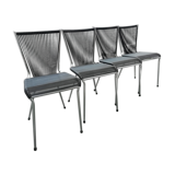 4 chairs "scoubidou"