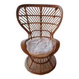 Gio Ponti wicker armchair