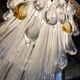 Venini Murano glass chandelier, Italy 1970s