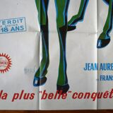 THE Green Mare - Original movie poster - Bourvil