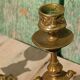 Pair of antique brass candlesticks – Napoleon III style