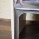 DF-2000 Commode by Raymond Loewy – chrome – Space Age design