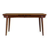 Table extensible danoise en bois modèle AT-312 par Hans J. Wegner, années 1960