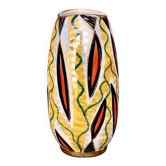Vase Art Déco Hubert Bequet – Décor Jupiter - modèle 490 - Belgique – 1950