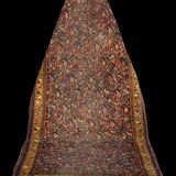 Persian Oriental rug Iran Ancient Malayer: 1.07 x 2.80 metres
