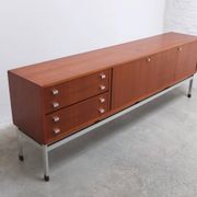 Large modernist sideboard by Werner Wölfers for V-Form, 1960s