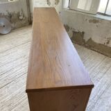 XXL golden oak craft furniture from the 50s