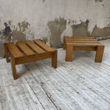 End stools for sofas pine mountain furniture 1960