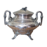 950 silver sugar bowl Minerva Guilloche (455 gr)