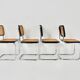 Dining chairs Style B32 by Marcel Breuer lot of 4